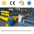 Good outlook good Quality steel roofing sheet profiling folding roll forming machine